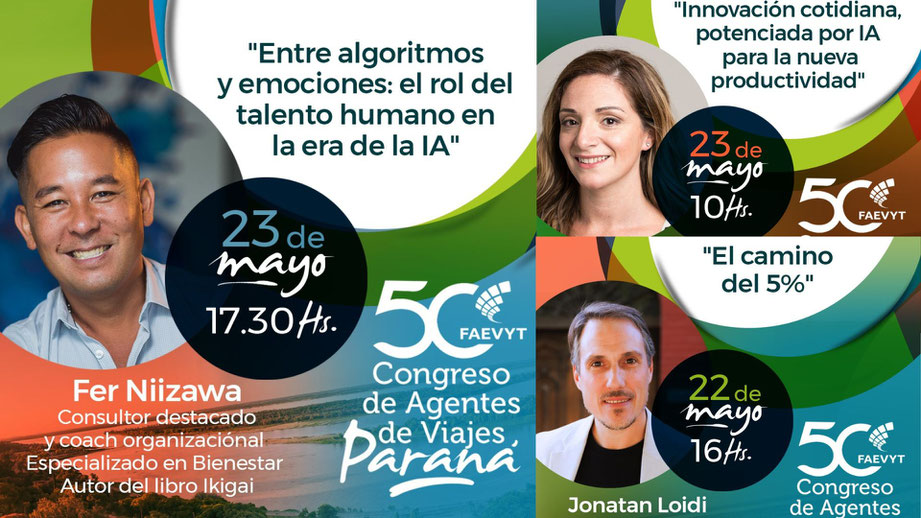 Conferencias 5o congreso agencias de viajes de Faevyt