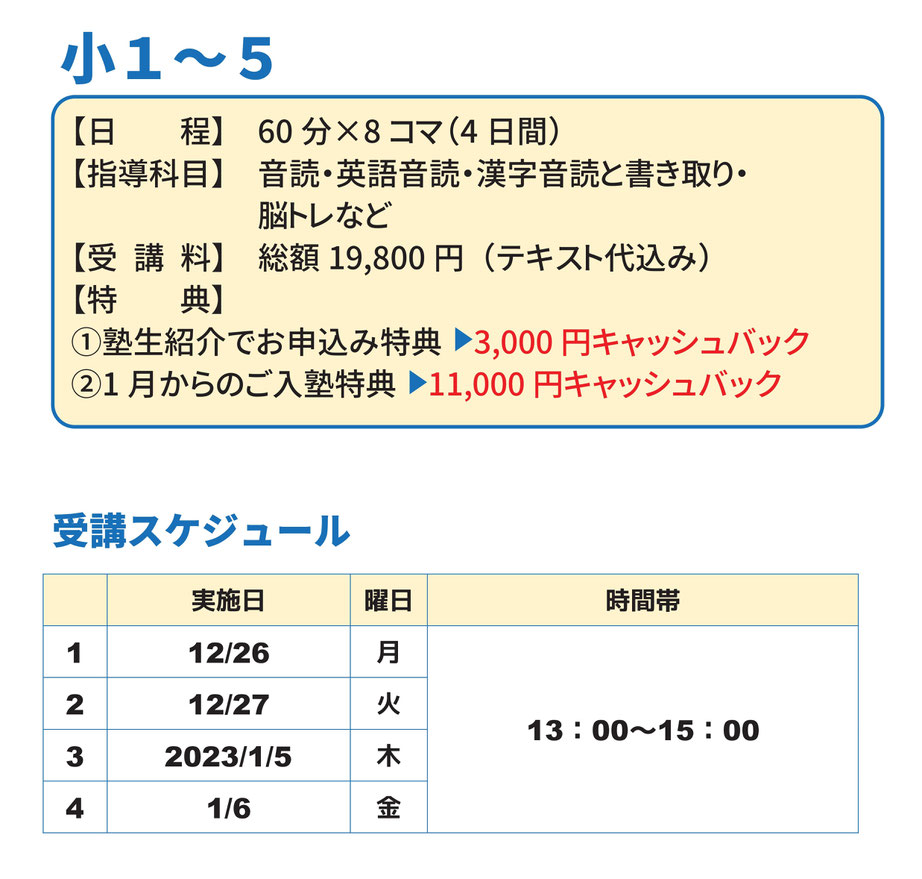 冬期講習会,泉校,いわき市泉,新教研もぎテスト