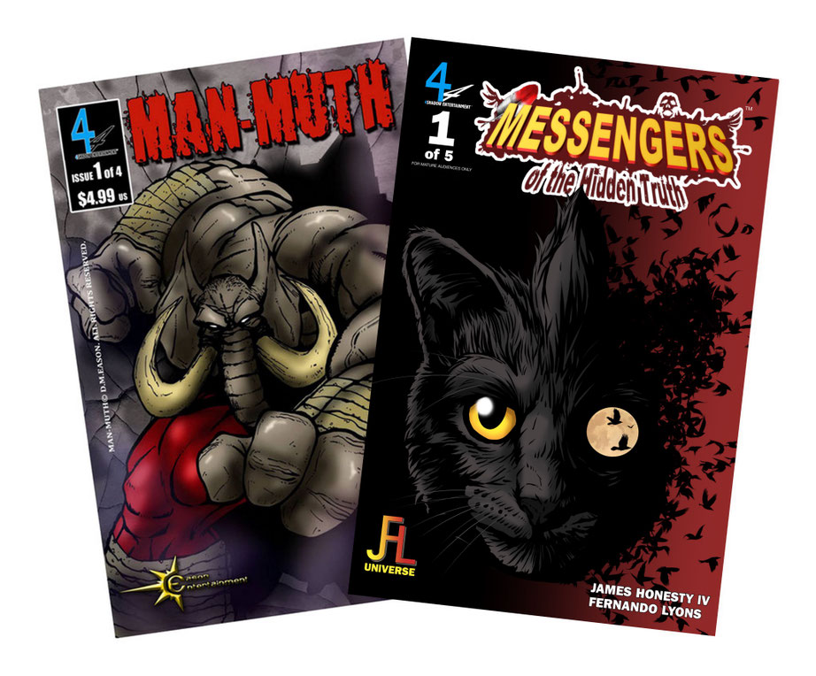 Discover exciting new worlds, by reviewing 4Shadow Entertainment's growing catalogue of original comic book titles.