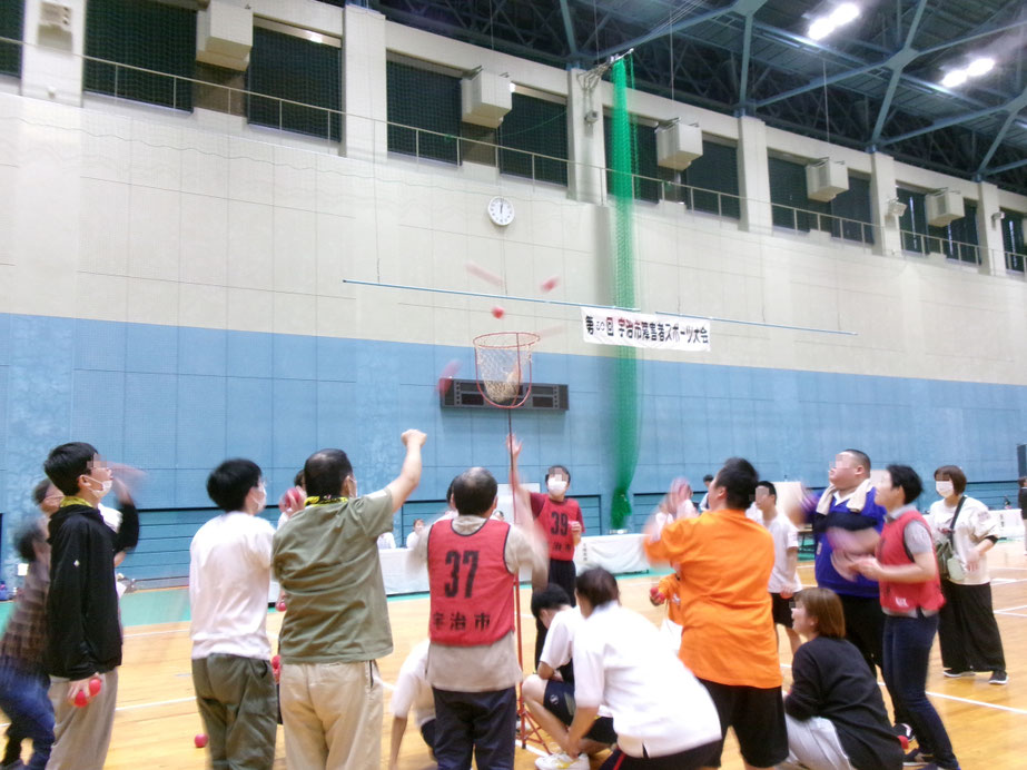 第50回宇治市障害者スポーツ大会が西宇治体育館にて行われました。