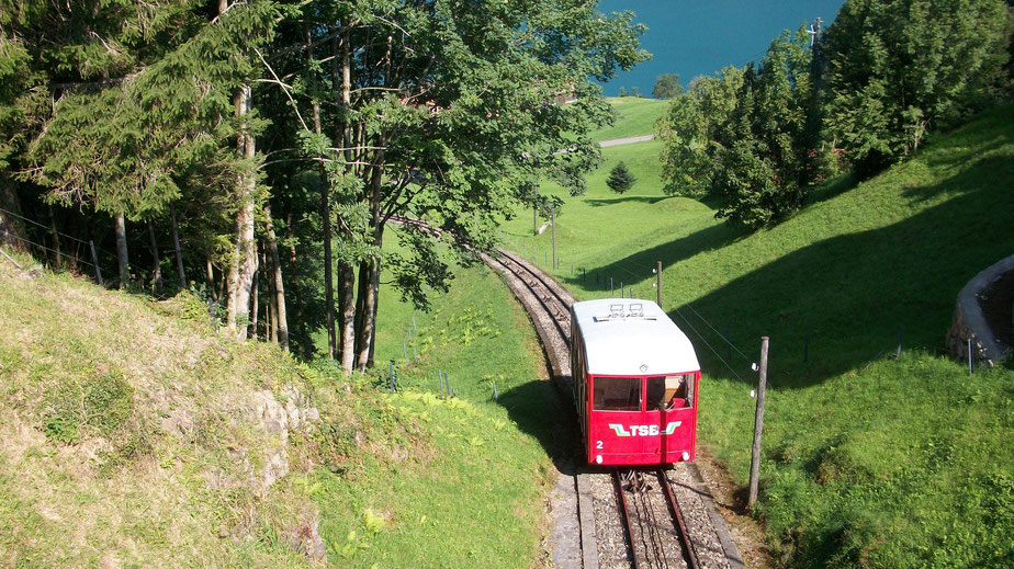 treib, seelisberg, standseilbahn, funicular, railway, schweiz, suisse, svizzera, uri, tsb, vierwaldstättersee, stoll, hans, rudolf, hansruedi, hrs51,