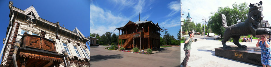 Touristeninfo (Haus Schastinich) | Sukatschows Getreidespeicher | Babr (Wahrzeichen Irkutsks)
