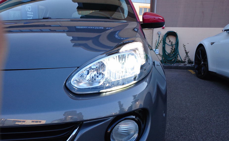 Kit-LED-Lichter für die Scheinwerfer Opel Adam