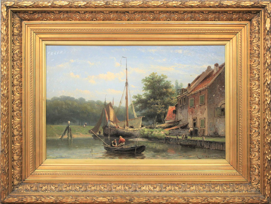 te_koop_aangeboden_een_marine_schilderij_van_de_kunstschilder_johannes_hermanus_barend_koekkoek_1840-1912