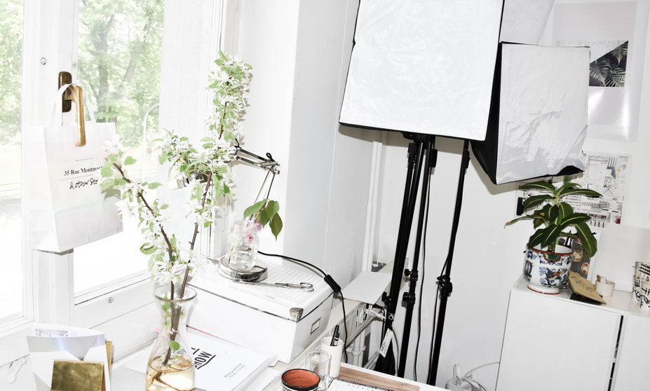 Saturday in the Yael Anders Studio. Creative Space in Zürich, Switzerland.