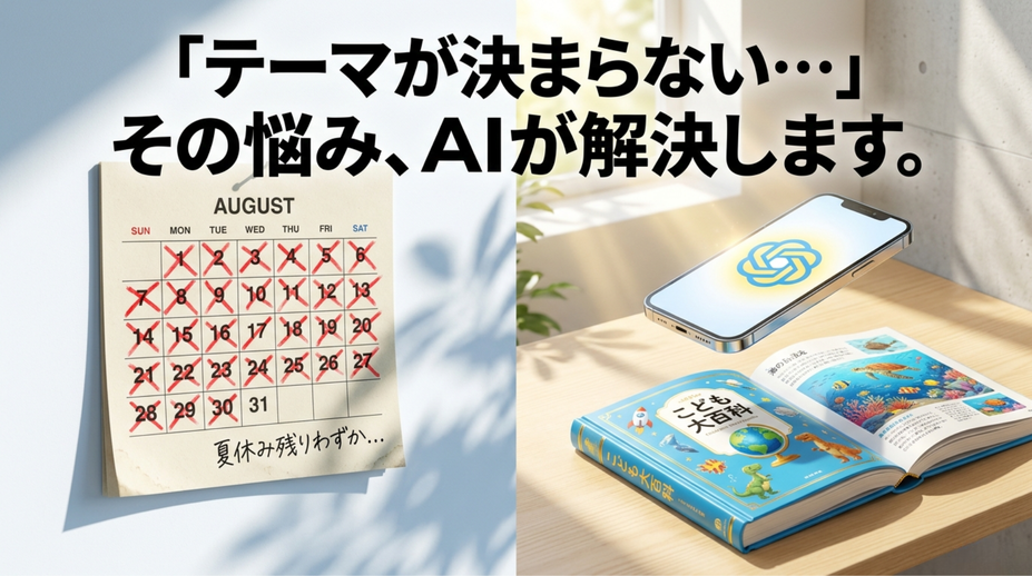 この記事を読めば、自由研究だけでなく、  恐竜・宇宙・魚・宝石など様々な図鑑づくりにも応用できます。