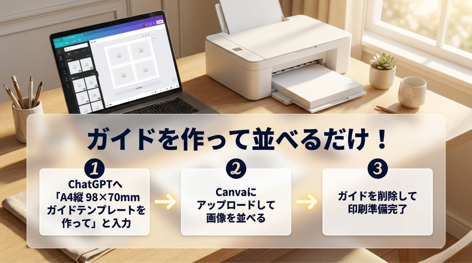Canvaでカードを印刷する方法