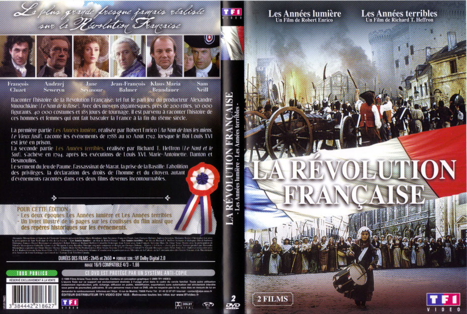 La Revolution Francaise Les Annees Terribles La Révolution Française 2 parties les années lumière et les années