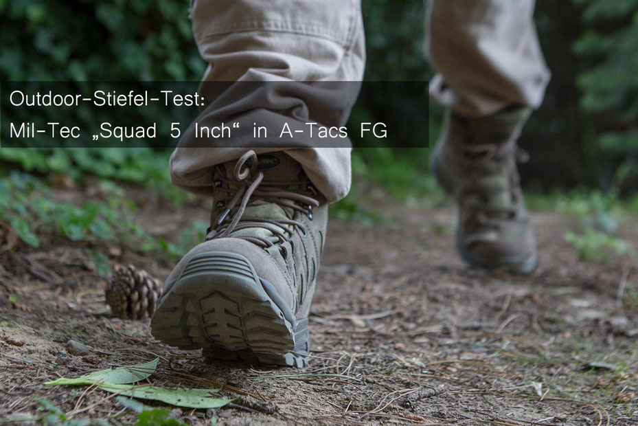 In Preis und Leistung voll im Soll - der Mil-Tec Squad 5 Inch Outdoor-Stiefel. Credit: deutzmann.net