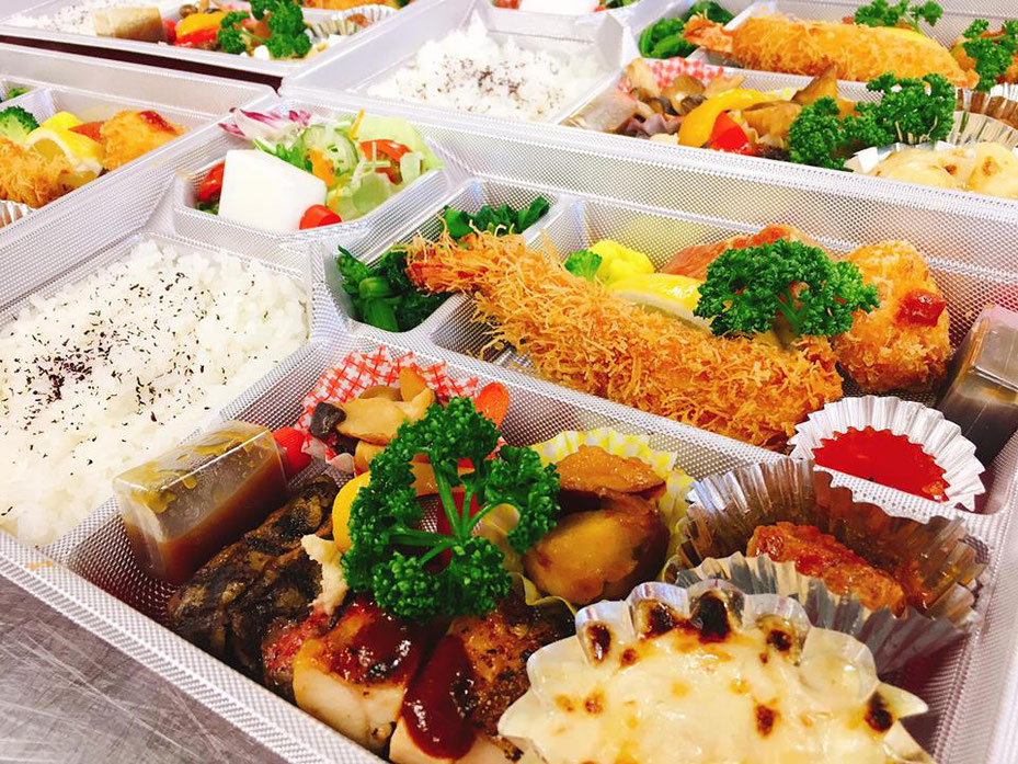 トックブランシュのお弁当。上弁当で大満足