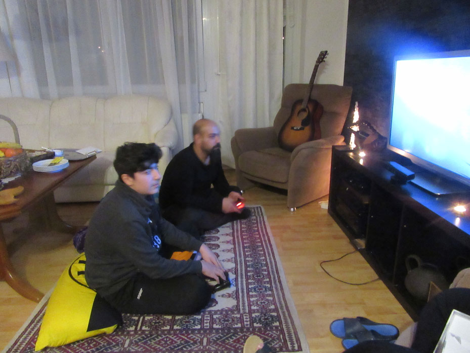 Amir und Su.
