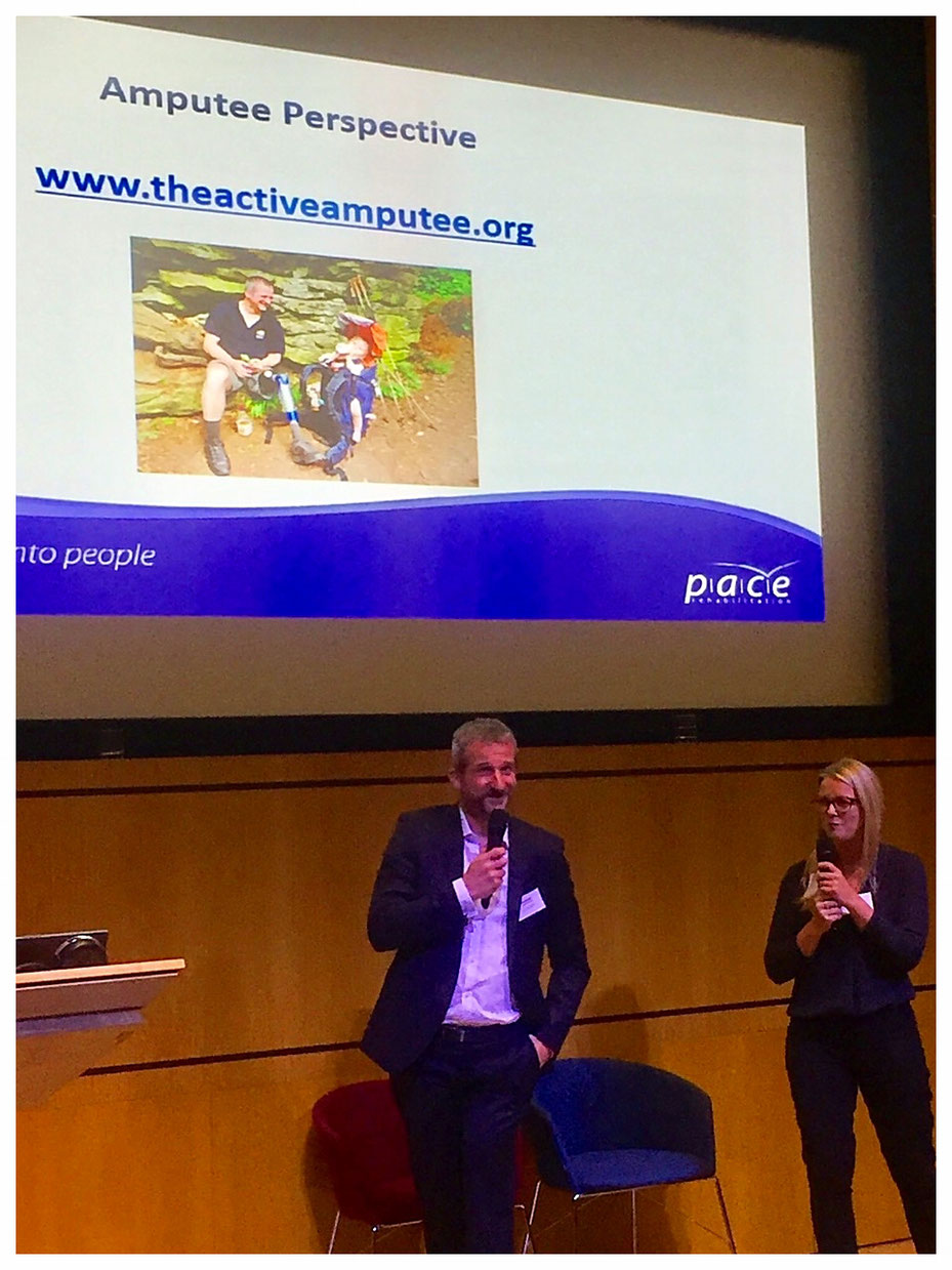 Sharing about the importance of being active during this year's PACE Rehab conference.