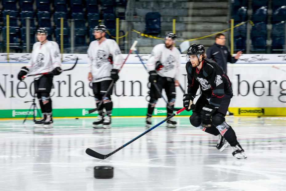 Neuzugang Eric Stephan beim Training - Foto: Thomas Hahn.