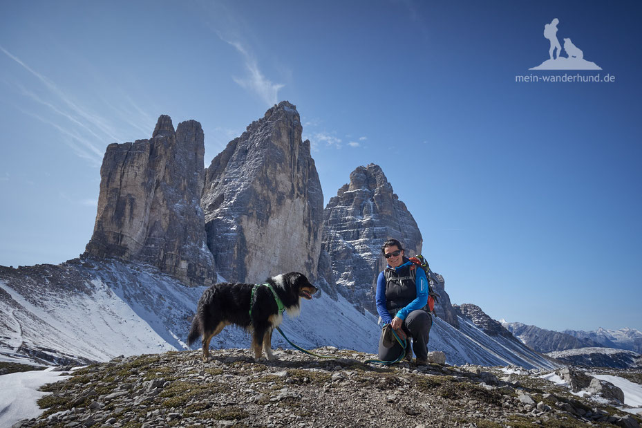 Mit Hund in den Dolomiten: Wanderung zum Lago de Sorapiss