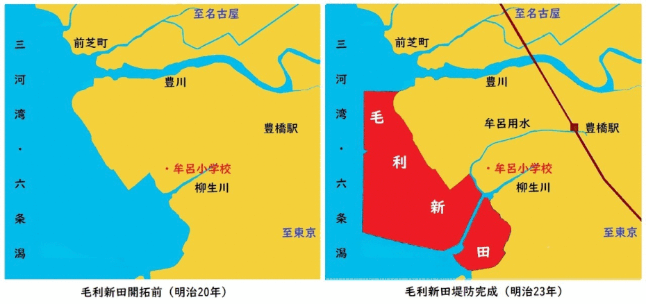 毛利新田 神野新田