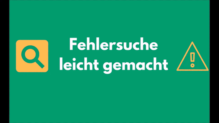 Fehlersuche in Excel