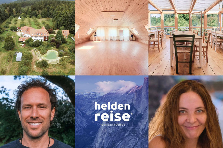 original heldenreise nach paul rebillot . seminarhaus lindenhof . leitung liane adam und timo keppner . heldenseminare . institut fuer gestalt und erfahrung