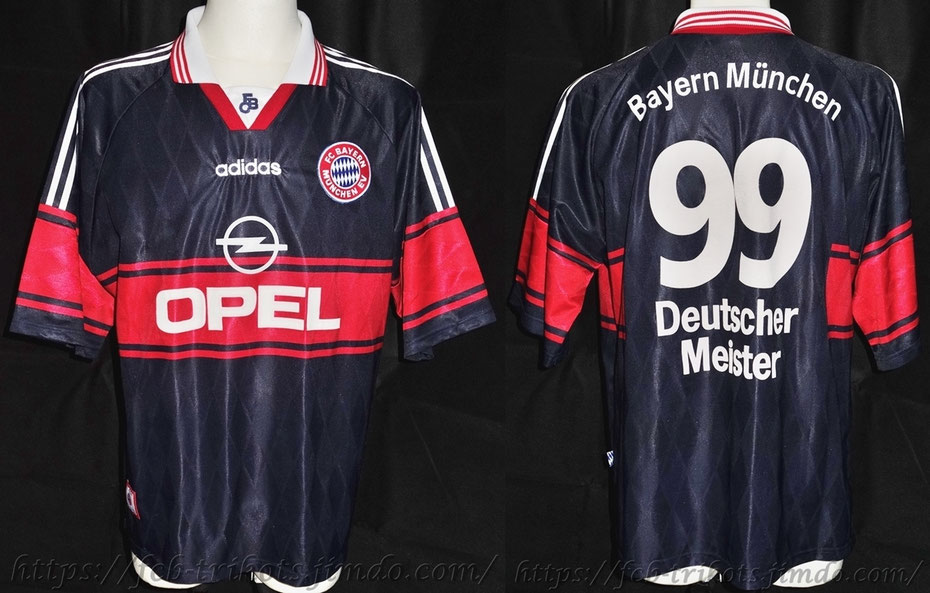 Erfolge In Der Saison 1998 1999 Fc Bayern Munchen Muenchen Fcb Bavaria Munich Monaco Trikot Trikots Sammlung Sammeln Collection Spielertrikot Playershirt Shirt Shirts Jersey Matchworn Worn Unworn Prepared Issued Fussball Soccer