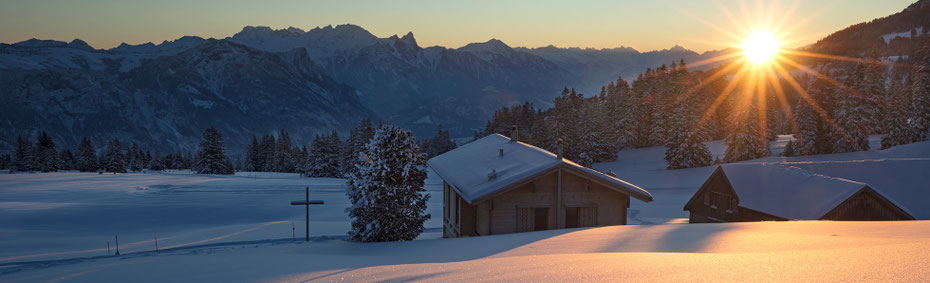 Alpenlodge Prod im Winter