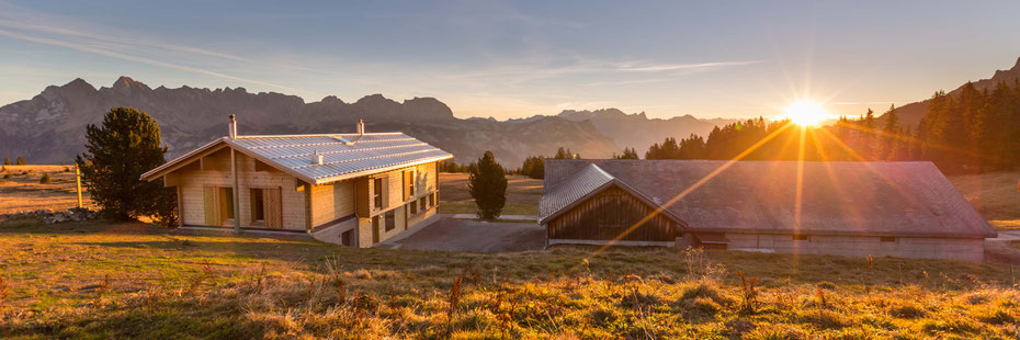 Alpenlodge Prod im Sommer