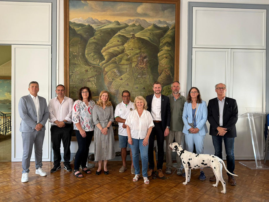 ©Privat - Die offizielle Delegation aus Vila Do Condé, Privas und Weilburg 