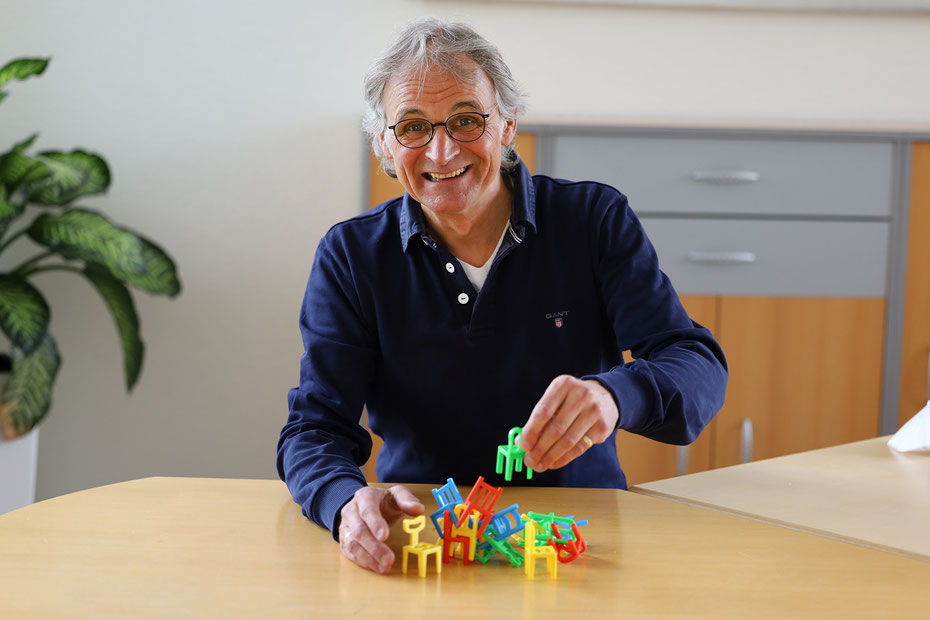 Ralf Teresiak-Bauer hat in Beckum eine Praxis für Ergotherapie