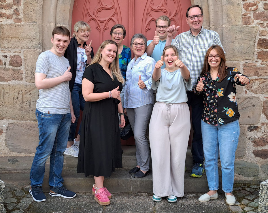Foto des Kirchenvorstandes 2025-2031