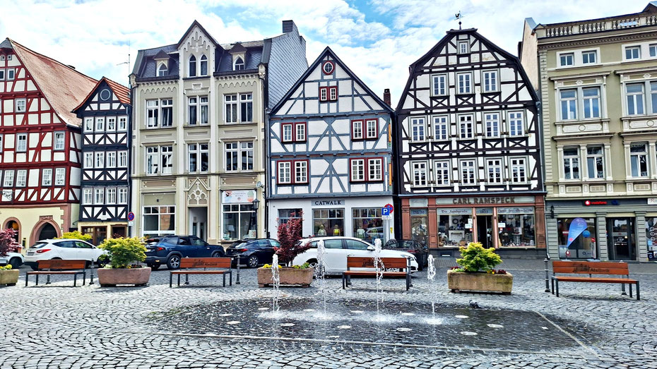 Alsfeld - heute gibt's viel Fachwerk