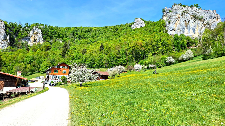 Donautal nach Beuron 