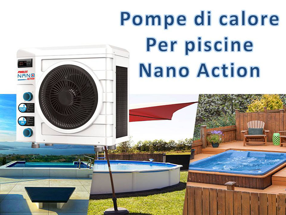 Pompe di calore per piscine Nano Action