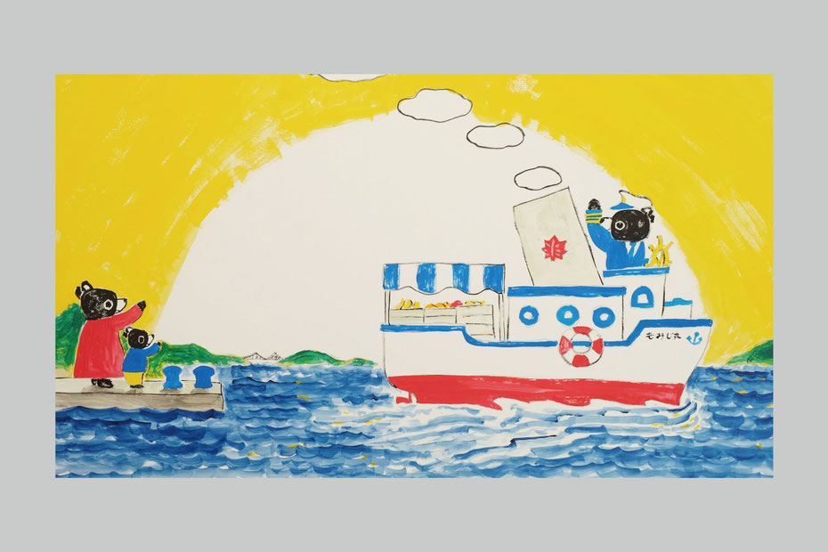 Takashi Miyata Illustration and picturebook 絵本作家ミヤタタカシの絵本、語り久保田夏菜