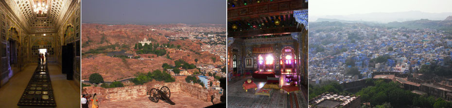 Jodhpur: In und auf der Festung, Blaue Stadt