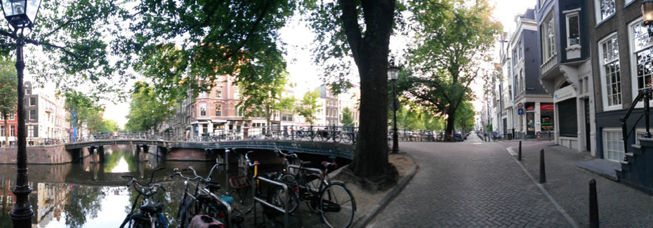 Amsterdamer Grachtenstraße (Prinzengracht)