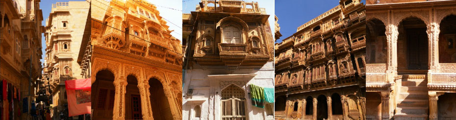Jaisalmers Fassaden