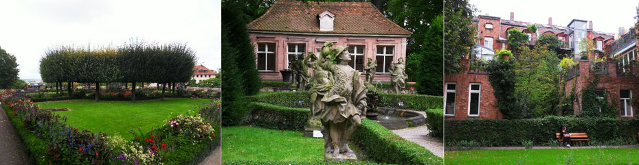 Nürnbergs Gärten: Burggarten der Kaiserburg, Barockgarten, Am Hesperidengarten