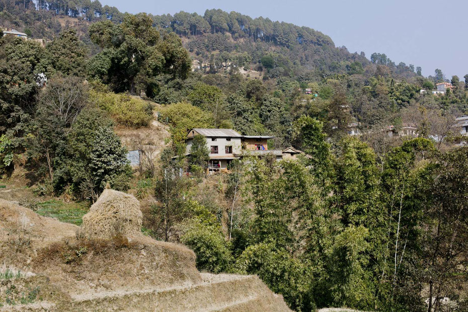 Between Bakthapur and Nagarkot, Nepal