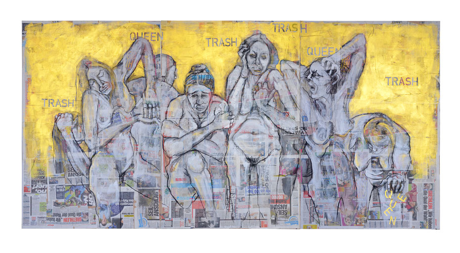 Trashqueens, 150 x 300 cm, 2019