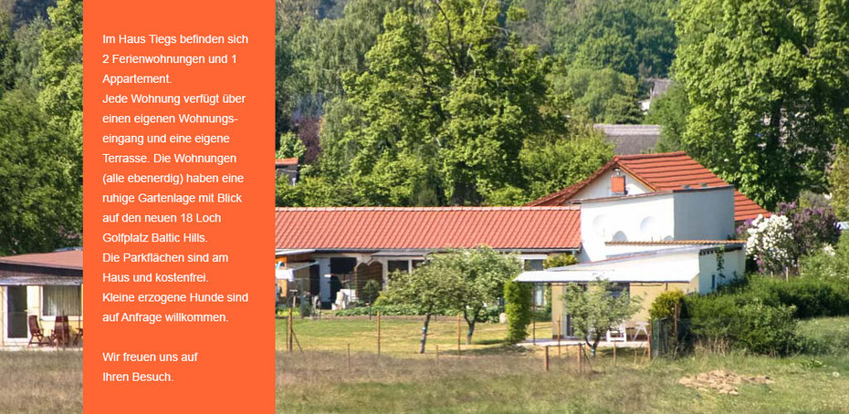 Haus Tiegs Korswandt - Ferienwohnungen