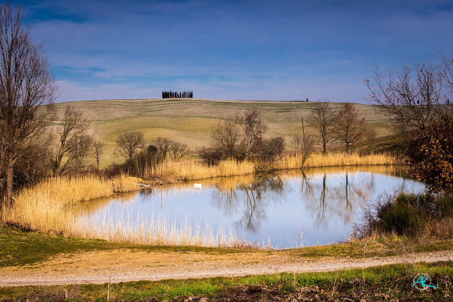 Der "Lago Banchetti", wie er von den Einheimischen genannt wird.