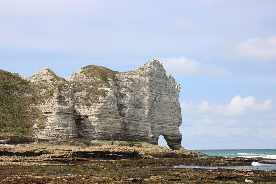 Falaises d'Etretat, falaises d'amont, Porte d'Amont