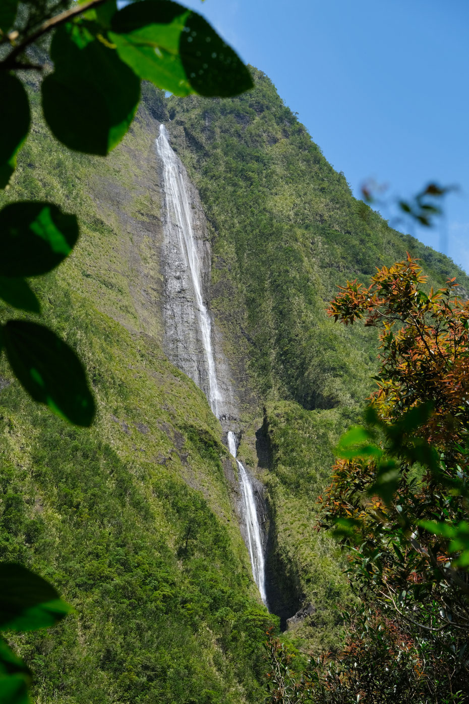 Cascade Blanche dans le Cirque de Salazie, La Réunion