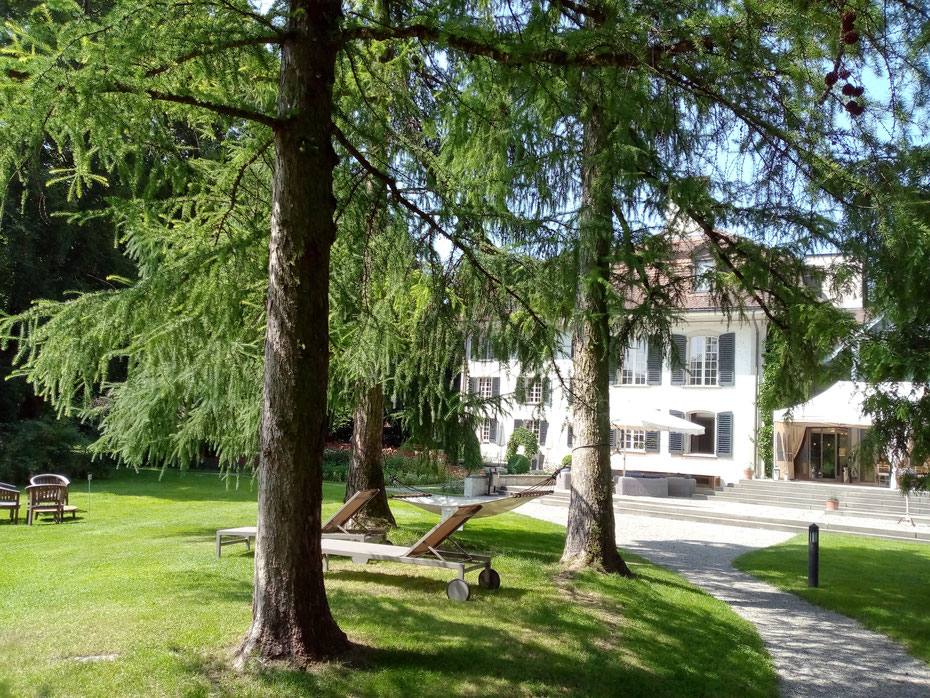 Ort der Stille - Ort meiner Seminare, das Schloss Hünigen in Konolfingen, BE