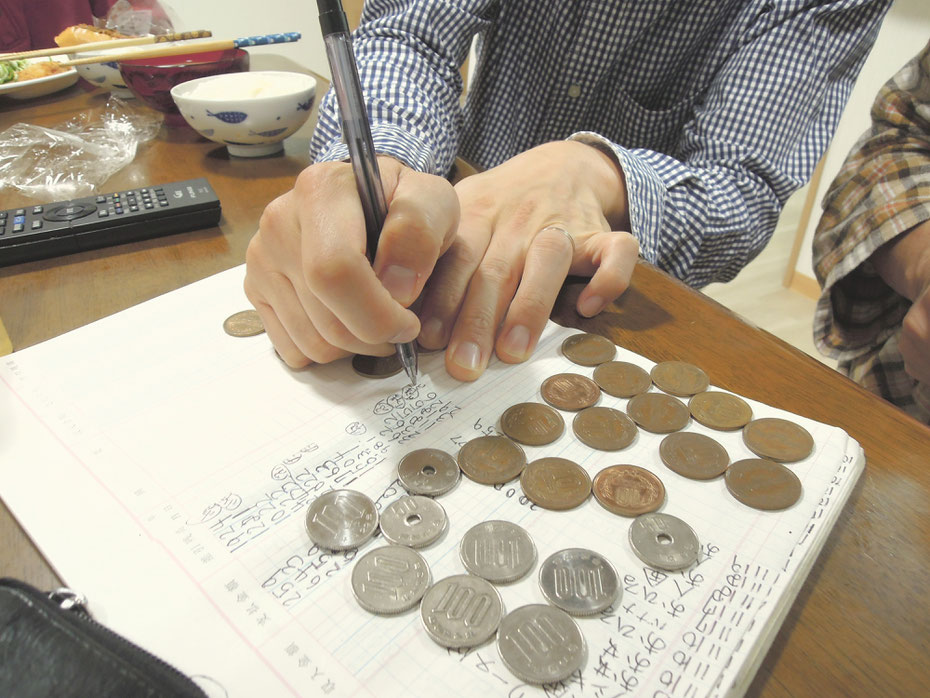 社会福祉法人オリーブの樹  ブログ ルック オリーブ！イメージ グループホーム ルフト桜木 日常生活 夕食 食卓 家計簿 おこづかい帳 就労移行支援 就労継続支援Ａ型 就労継続支援Ｂ型 障害者サービス 福祉作業所  千葉市若葉区桜木