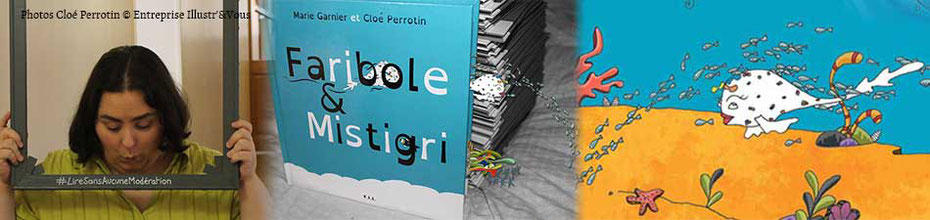 Cloé Perrotin l'illustratrice vous présente le livre Faribole et Mistigri écrit par Marie Garnier et paru chez YIL Edition 