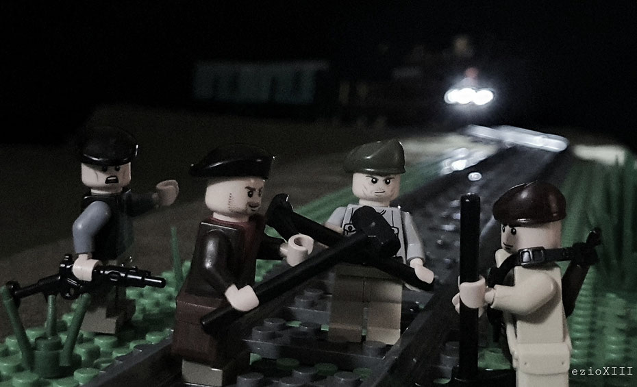 LEGO® ww2 militaire seconde guerre mondiale minifig soldat  armée britannique