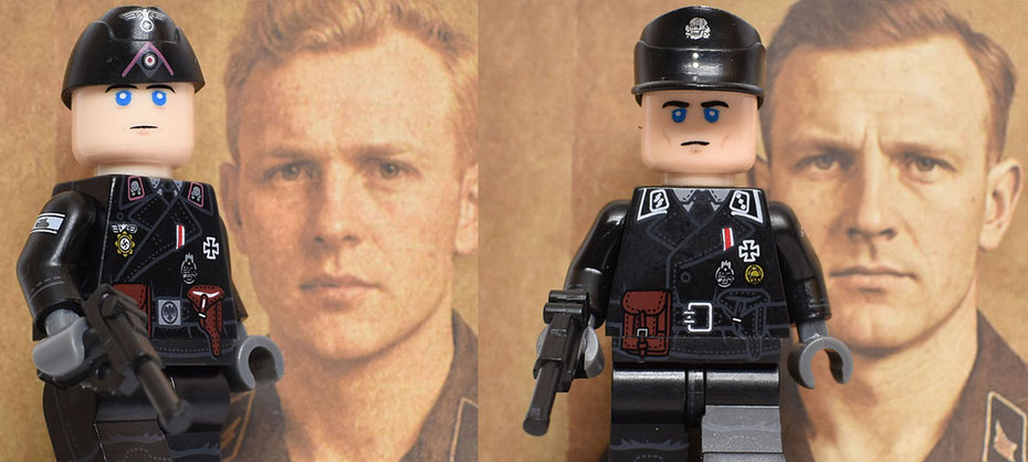 lego tank ww2 conducteur de char d' assaut panzer Allemand