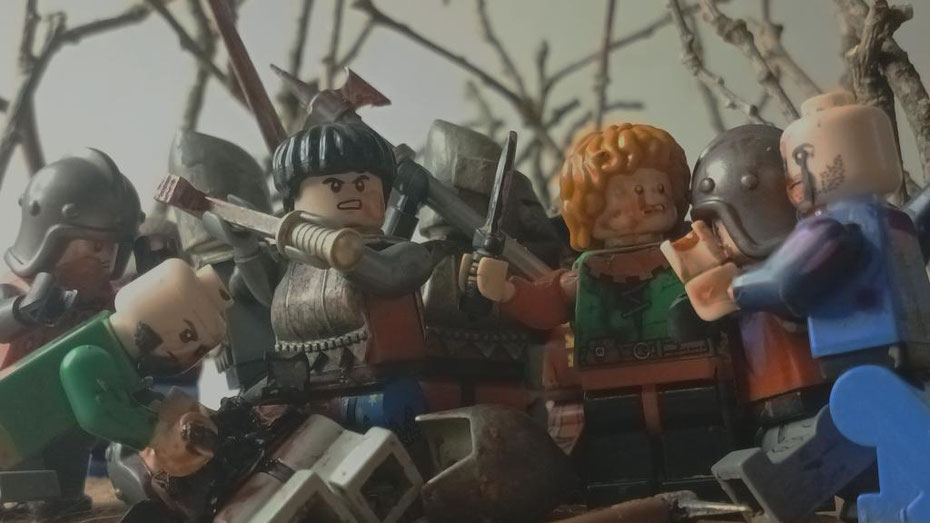 scène LEGO WW2 bataille fantastique cauchemar apocalyptique – concours photo LEGO guerre mondiale