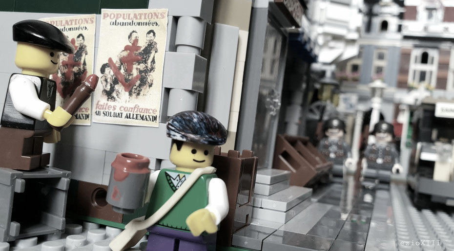LEGO® militaire ww2 seconde guerre mondiale minifig soldat  armée britannique