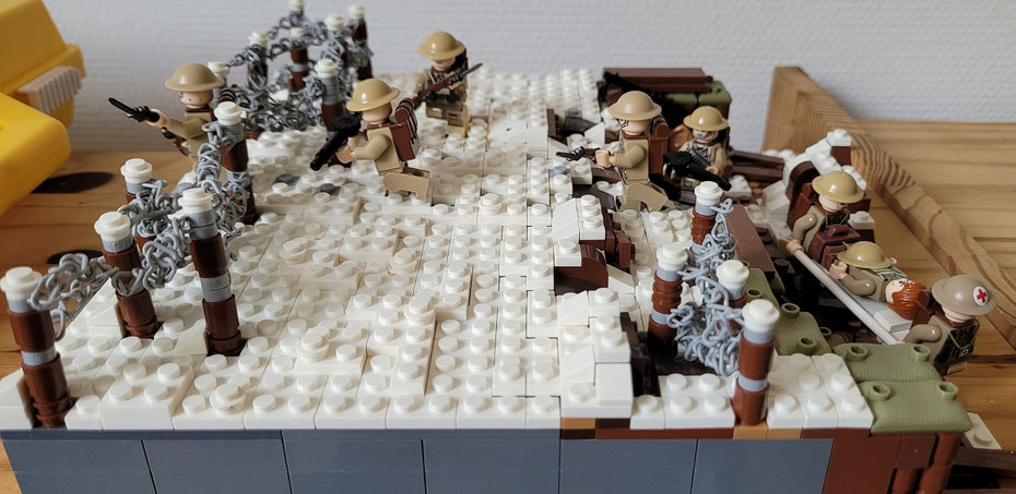 reconstitution de la guerre mondiale en lego® pour le concours photos bpzc blackpanzercube