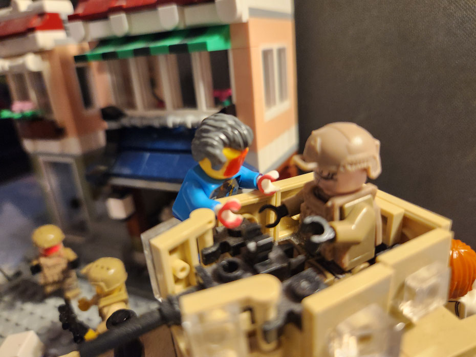 Reconstitution LEGO® WW2 – mission secrète pour trouver remède contre virus